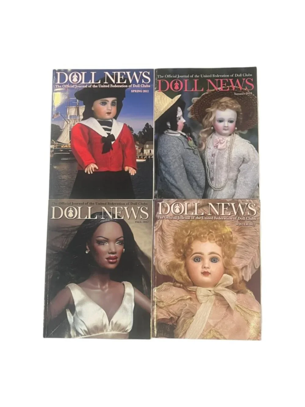 Doll News Magazine 2012 Full Year Complete 4 Issues Spring Summer Fall Winter